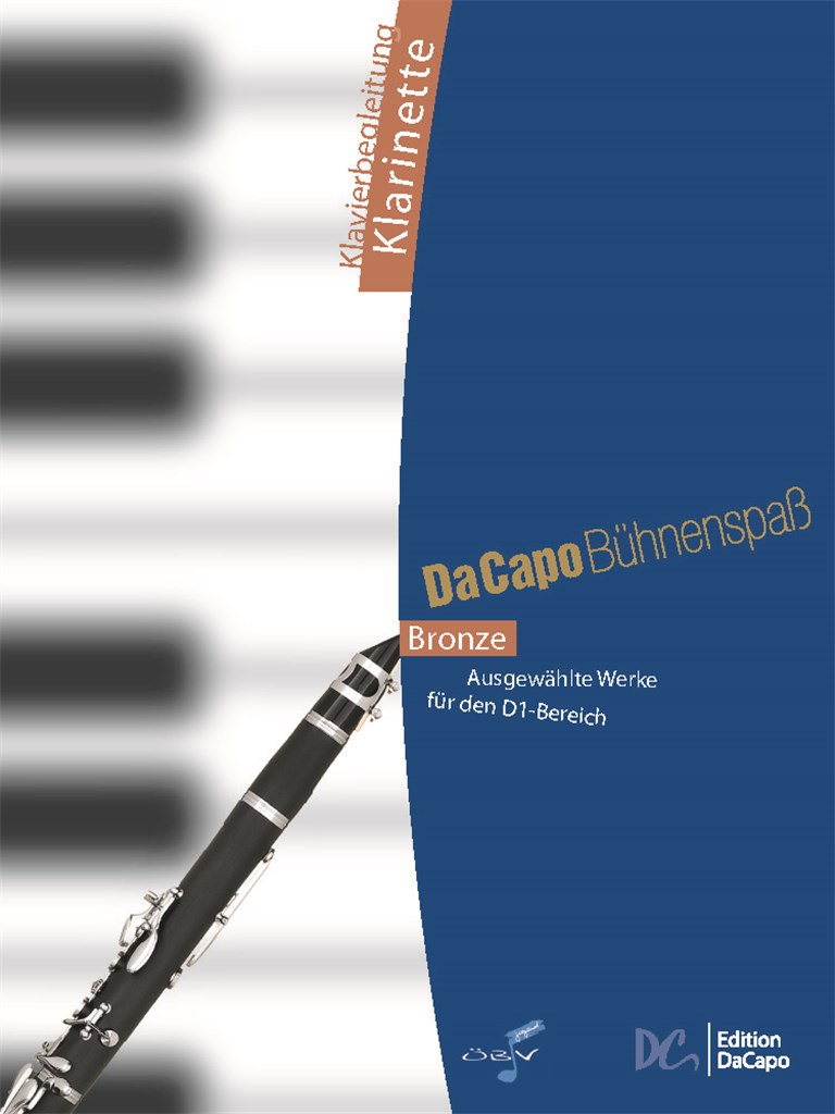 Da Capo Bühnenspaß Bronze - Klavierbegl Klarinette